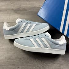 Image of Adidas Originals Gazelle 85 ’Baby Blue / White’ - Size UK 10.5 / EU 45 1/3