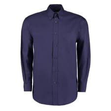 Image of Kustom Kit KK105 Mens Corporate Long Sleeve Oxford Shirt (Midnight Navy)