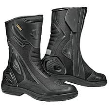 Image of Sidi Gore-Tex Motorcycle Boots Aria Black Waterproof Touring Motorbike