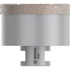 Image of Bosch PRO Angle Grinder Dry Diamond Hole Cutter for Ceramics 68mm