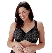 Image of Berlei B521 Underwired Beauty Minimiser Bra Black