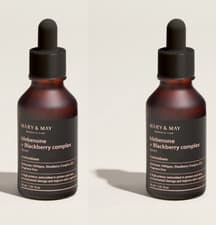 Image of Mary & May Idebenone + Blackberry Complex Serum 30ml+30ml Antioxidant