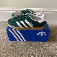 Image of Adidas Gazelle Indoor Junior Unisex. JS3800. UK Size 3. Trainers Box No Lid