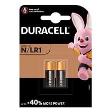 Image of 2x Duracell MN9100 LR1 1.5V Alkaline Batteries 910A E90 N KN AM5 Security Remote