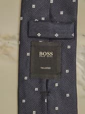 Image of BOSS By Hugo Boss Tailored Tie (blue)