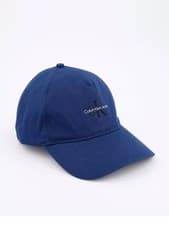 Image of Calvin Klein Jeans Mono Logo Cap Blue Unisex Hat CK Adjustable BNWT