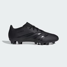 Image of Adidas Predator Club FxG Men's Size 10.5UK Football Boots Firm Ground Black