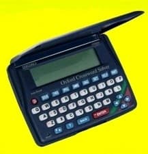 Image of SEIKO ER-3200 OXFORD CROSSWORD ANAGRAM SOLVER THESAURUS SPELLCHECKER CALCULATOR