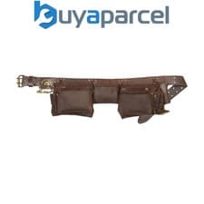 Image of Kuny's 19427 19427 Oil Leather Construction Apron 12 Pocket KUN19427