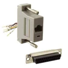 Image of 1 x ADAPTER RJ-45 TO DB25 MALE