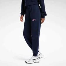Image of Reebok Women's Blue Graphic Drawstring Modern Safari Sweatpants Plus Size 4X