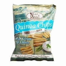Image of Eat Real Quinoa Sour Cream & Chive Flavoured Chips 80g - (PACK OF 4)