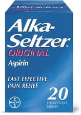 Image of Alka-Seltzer Original - 20 Effervescent Tablets