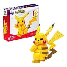 Image of MEGA Construx Pokemon Jumbo Pikachu 825-Piece Building Set