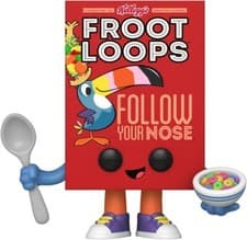 Image of Funko Pop! Kelloggs- Froot Loops Cereal Box Vinyl Figure