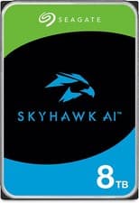 Image of Seagate SkyHawk AI 8TB SATA Surveillance Hard Drive w/ 7200RPM 6Gb/s 256MB Cache