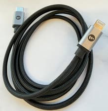 Image of MOPHIE USB-C To Lightning Charger Lead Cable Strong Nylon Braided MFI CERTIFIED