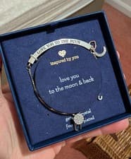Image of Love You To The Moon Bracelet New In Box Special Gift
