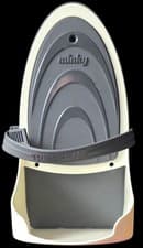 Image of NWOB Minky SureGrip Off White & Grey Universal Iron Holder Wall Door Mounted