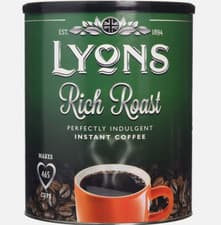 Image of Lyons Rich Roast Coffee Granules 750 g Tin - New + Free 24h Delivery