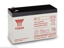 Image of RBC2 RBC17 Replacement Battery RBC 2 17 for APC UPS GENUINE YUASA 12v 7Ah NP7-12