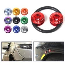 Image of Aluminum JDM Quick Release Fasteners Bumper For Car Trunk Fender Hatch Lids Kit