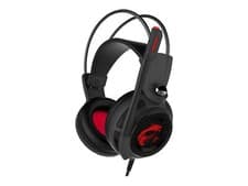 Image of MSI DS502 7.1 Virtual Surround Gaming Headset - Black/Red (S37-2100911-SV1)