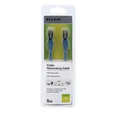 Image of Belkin 5m RJ45 CAT5e Snagless Patch Cable Blue A3L791CP05MBLHS