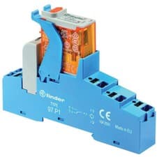 Image of Finder 4C.P2.8.024.0060 interface Relay 24 V AC 8 A 2 change-overs