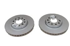 Image of Original VW Audi Skoda Set Brake Discs Front 1K0615301 T