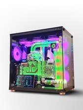 Image of WATERCOOLED GAMING PC VIXIA CUSTOM RTX 4070TI SUPER INTEL I7 14700K NVME 2TB