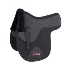 Image of Shires ARMA Soft Grip Numnah for Horses - Equestrian Riding Equipment - Black