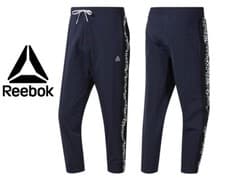 Image of Reebok Men’s ‘7/8 Jogger MYT’ Navy Track Sweatpants Pants Sports Bottoms 