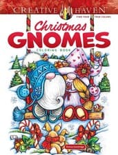 Image of Creative Haven Christmas Gnomes Coloring Book by Teresa Goodridge | Paperback