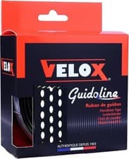 Image of Velox Bi-Colour Dual Density Handlebar Tape Black/White