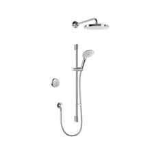 Image of Mira Activate Digital Shower Twin Outlet Head Bathroom Gravity Pumped Rear Fed