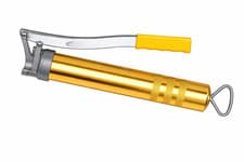 Image of Manual Grease Gun Heavy Duty Metal Barrel Smooth Lever Action Tool