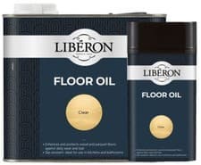 Image of Liberon Wood Floor Oil Enhances & Protects Real Wood & Parquet Floors Soft Sheen