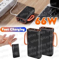 Image of 9000000mAh Power Bank,66W Fast Charging Portable Charger USB For iPhone/Android