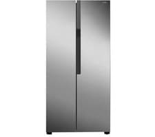 Image of LOGIK LESSBSX23 Slim American-Style 441L No Frost Fridge Freezer Inox RRP £599!!