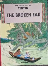Image of THE BROKEN EAR/THE ADVENTURES Of Tintin/HERGE /Comics