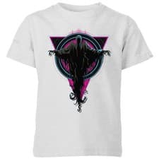 Image of Harry Potter Dementor Neon T-Shirt Kids | Official Licensed | Grey