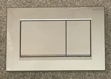 Image of Geberit Sigma30 Dual Flush Plate Matt Chrome & Chrome 115.883.JQ.1 *NEW*