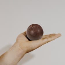 Image of 1 Pair of Rosewood Handball Health Care Exersice Stress Relief Wrist