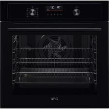 Image of AEG BPX535061B 3000 SurroundCook Built In 59cm Electric Single Oven Black A+