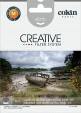 Image of Genuine Cokin P121F Gradual Neutral Grey 0.9 G2 FULL, ND8 (P series), 84x100mm