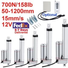 Image of DC 12V 2"~48" 158lb Linear Actuator Electric Linear Motor for Door opener Fast