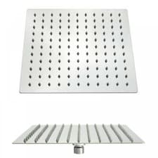 Image of Square Slimline Shower Head 300mm ***NEW*** Chrome