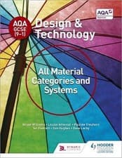 Image of AQA GCSE (9-1) Design and Technology: All Material Categories and Systems by Bry