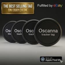 Image of One Oscanna Air tag Tracker for Apple Works with Apple airtag 'Find My App'